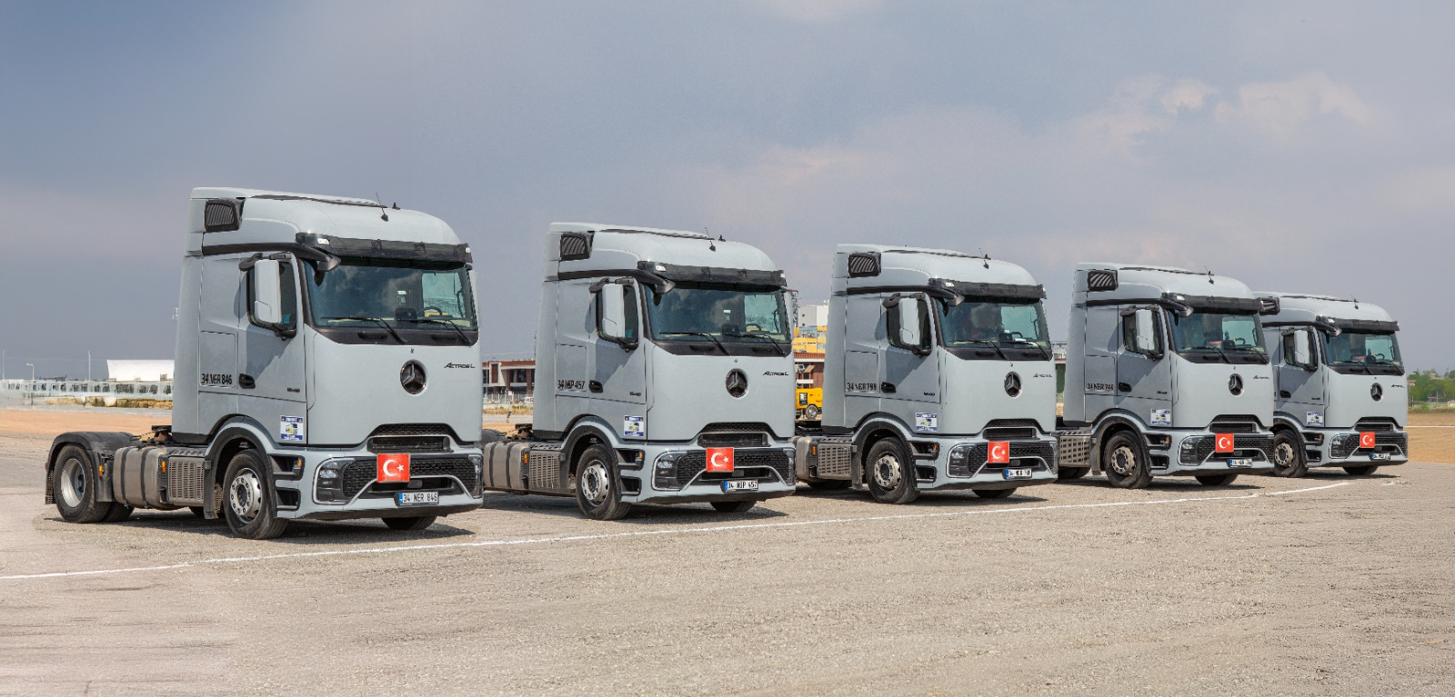 Rem Group Mercedes Actros çekici filosu